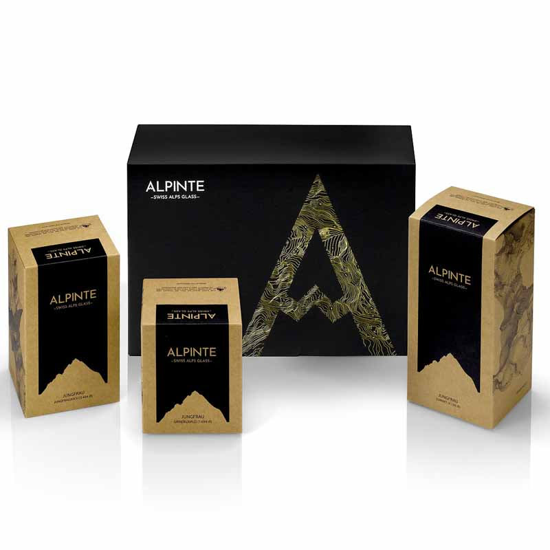 Sammelset Matterhorn, On the Rocks, Halbe-Pinte, Pinte