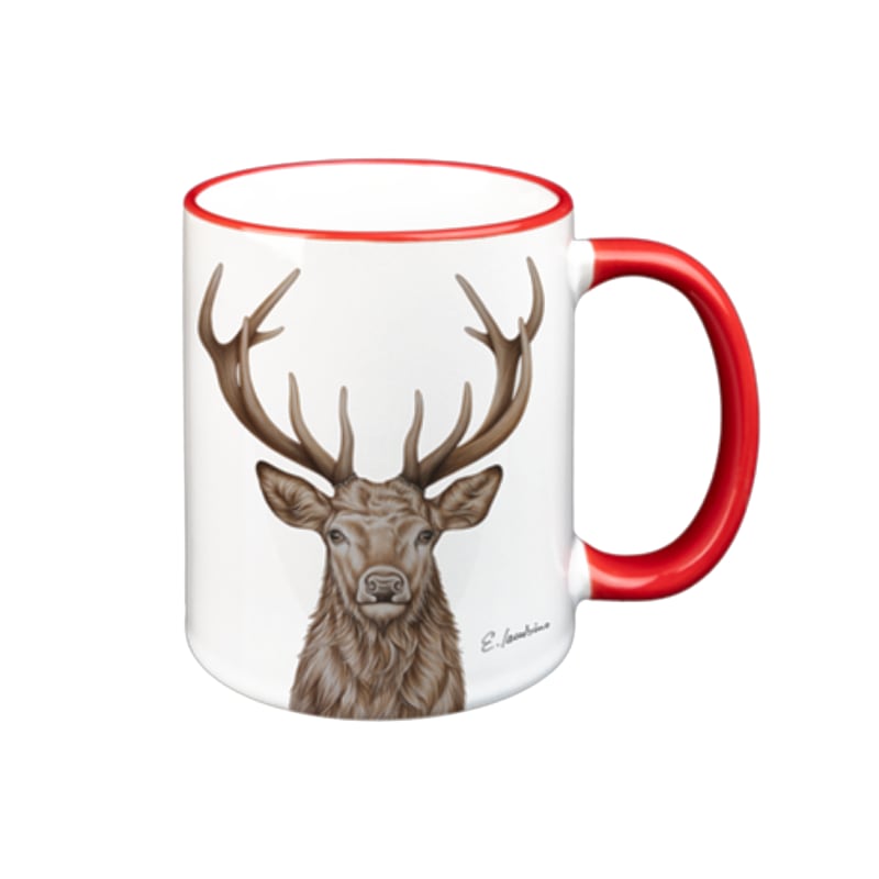 creanorm Tasse Hirsch rot 330ml