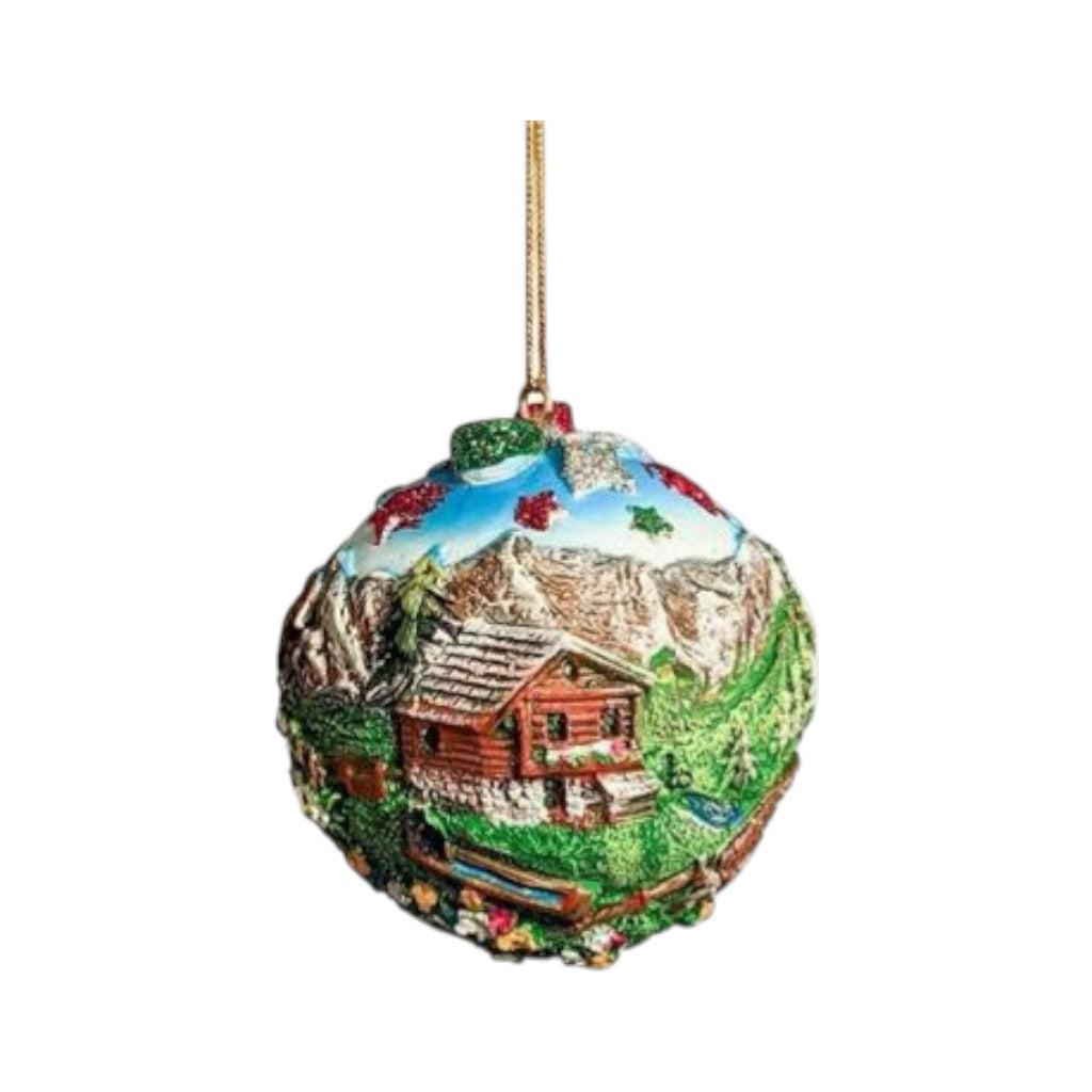 creanorm Weihnachtskugel Steinbock mit Verpackung