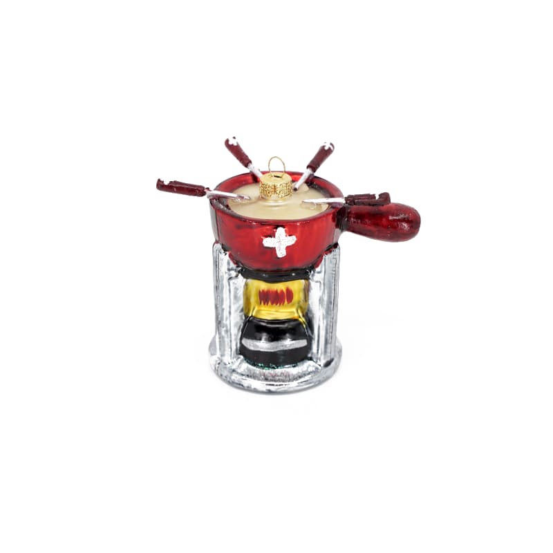 creanorm Glas Ornament Schweizer Fondue