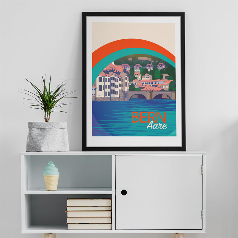 s.wert Poster Bern Aare, A2