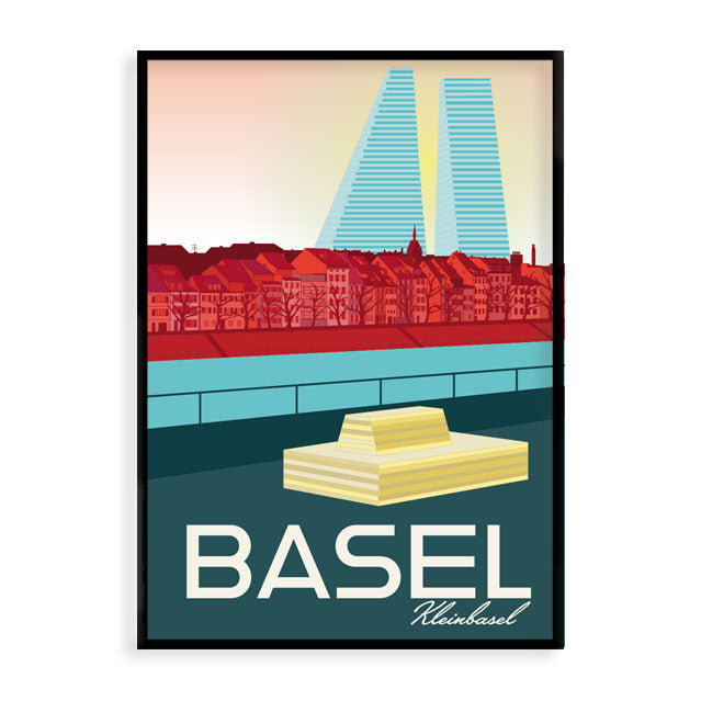 s.wert Poster Basel Kleinbasel, A2
