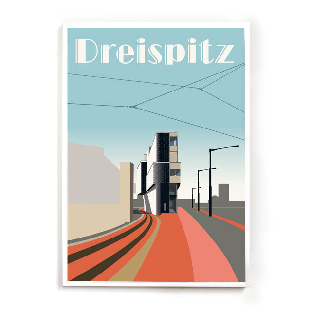 s.wert Postkarte Basel Dreispitz, A6