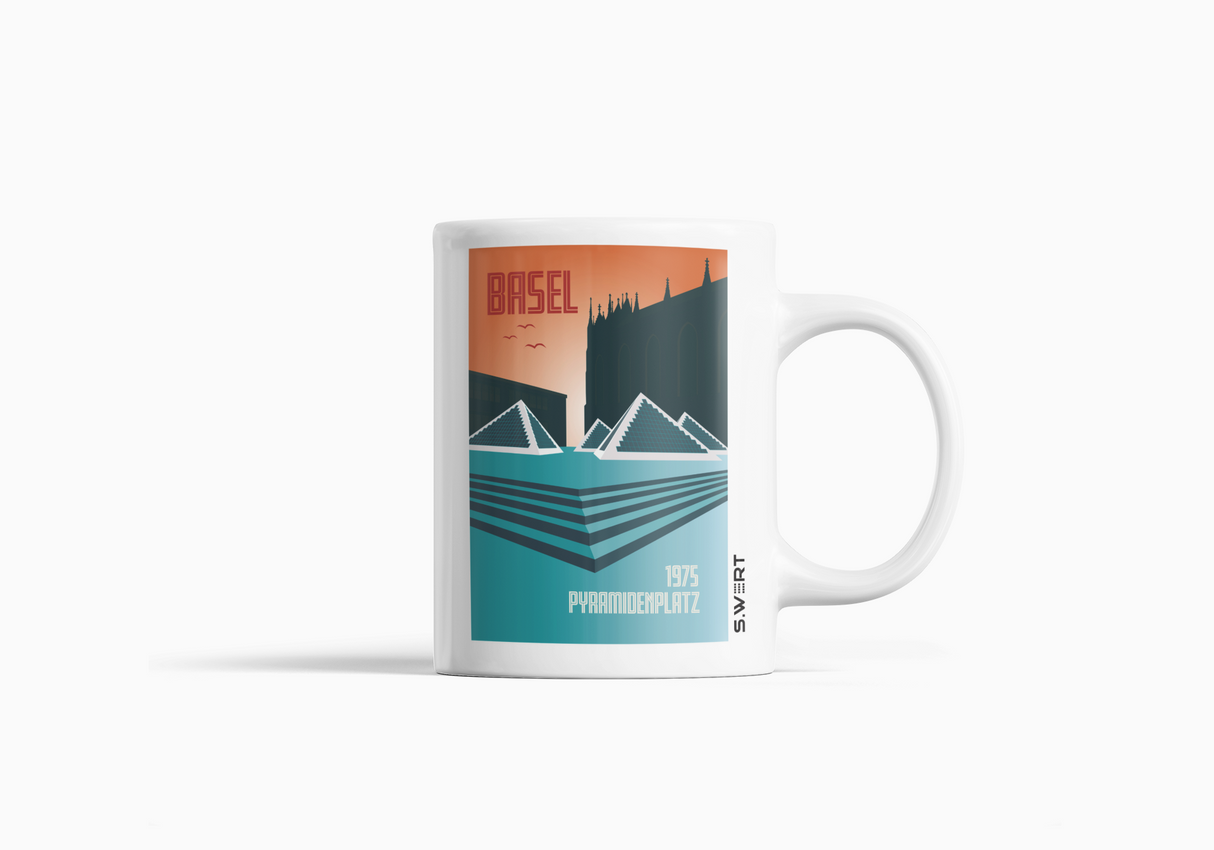 s.wert Tasse Basel Pyramidenplatz, 250 ml