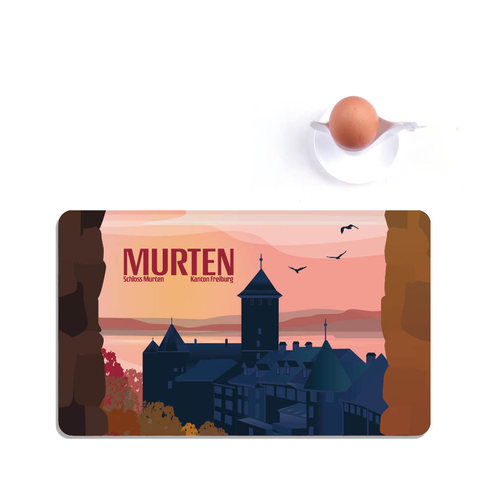 s.wert Frühstücksbrett Fribourg Murten, 23.3 x 14.3 cm