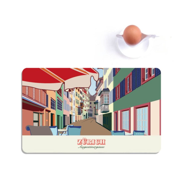 s.wert Frühstücksbrett Zürich Augustinergasse