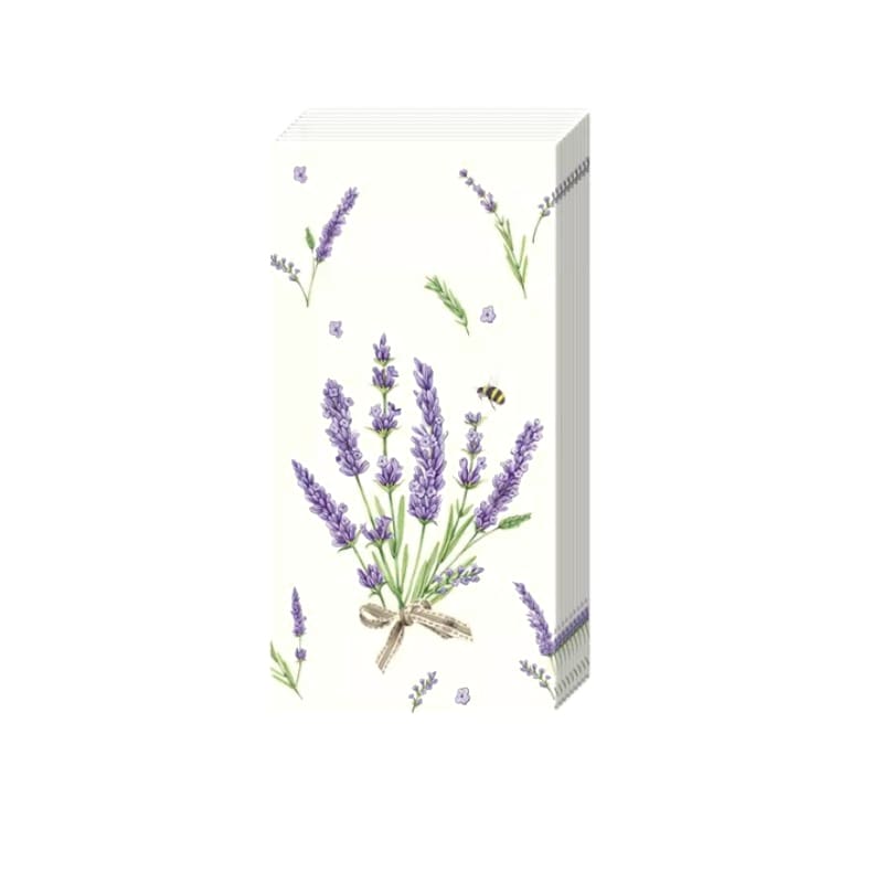 Wimmel Taschentücher - BOUQUET OF LAVANDER