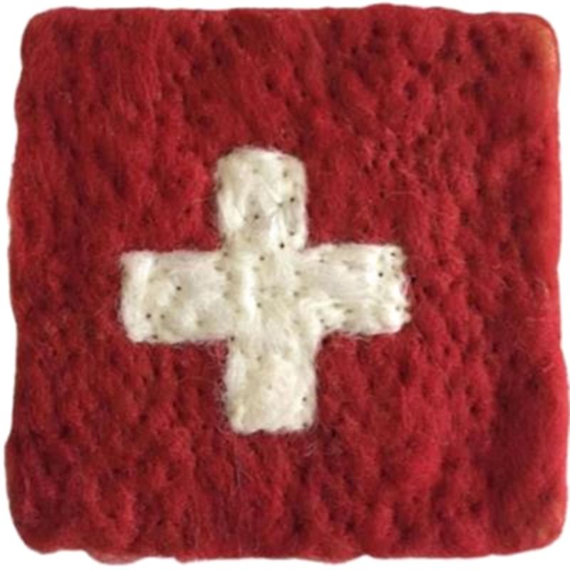 creanorm Handgemachte Filzseife, Schweizerkreuz