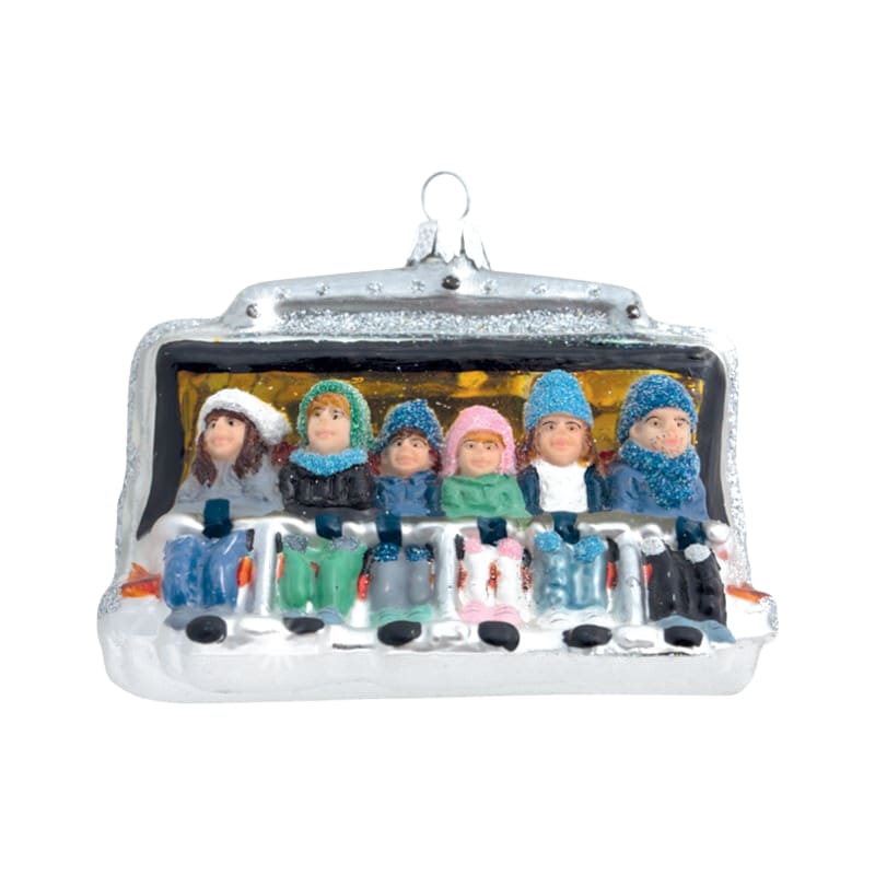 creanorm Glas Ornament Skilift Sessellift