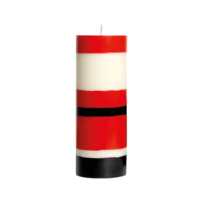 Fidea Design Kerze BIG Weihnachtsmann - O du fröhliche, ⌀ 7.5 cm