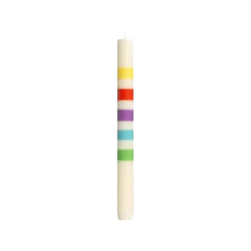 Fidea Design Kerze Happy Birthday Ringel, ⌀ 2.2 cm