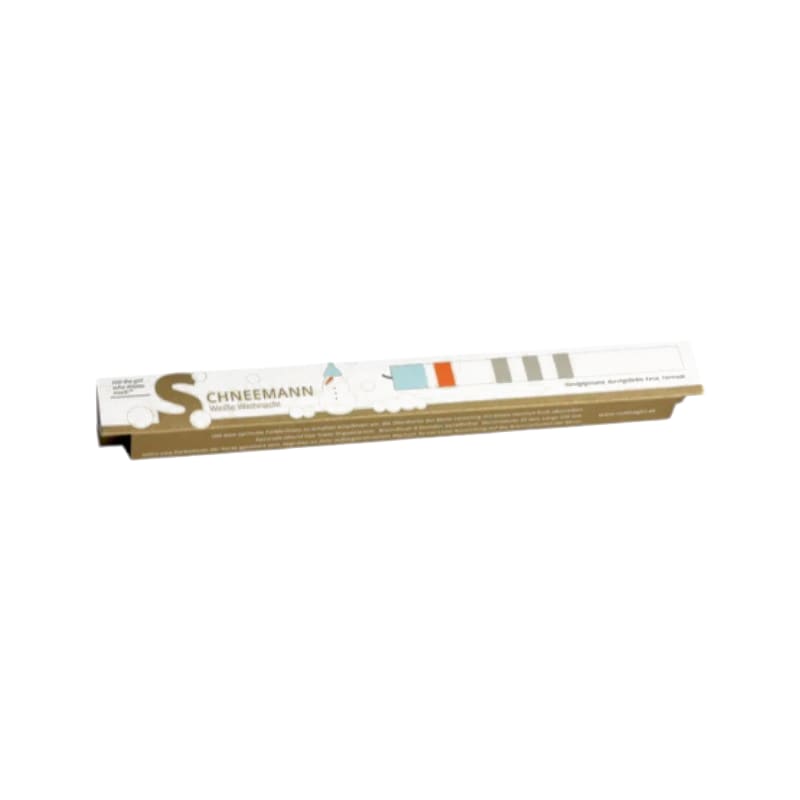 Fidea Design Kerze Schneemann, ⌀ 2.2 cm