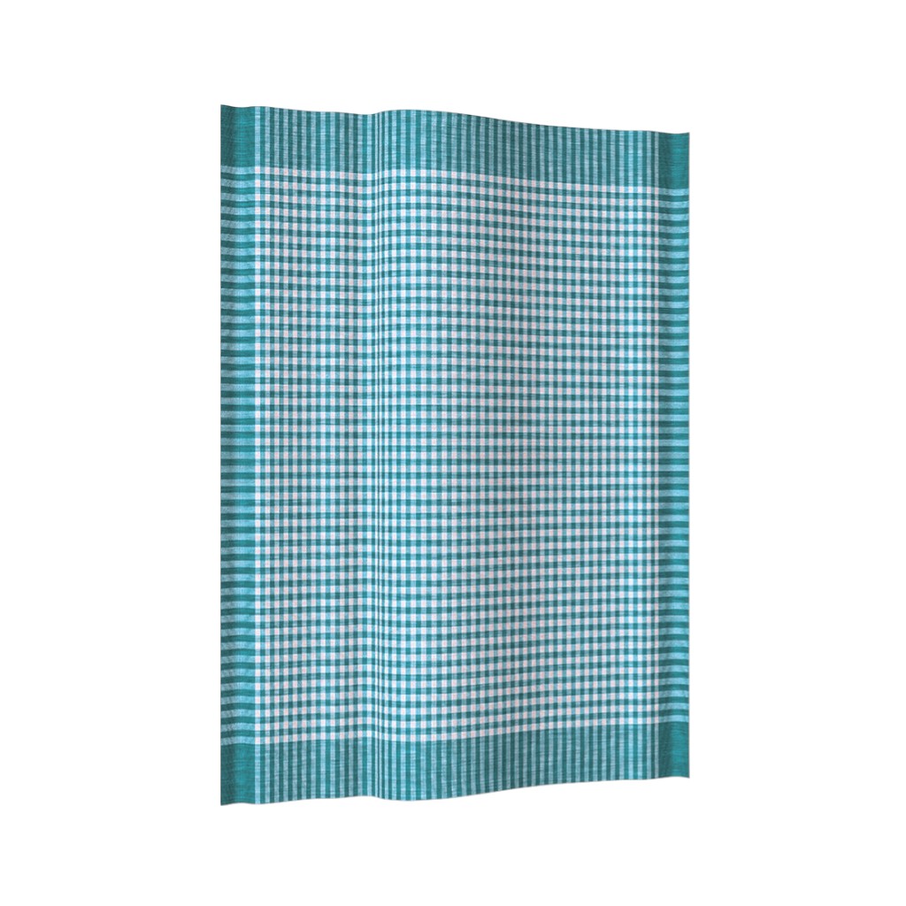 MEYER-MAYOR Geschirrtuch Karo klein, türkis