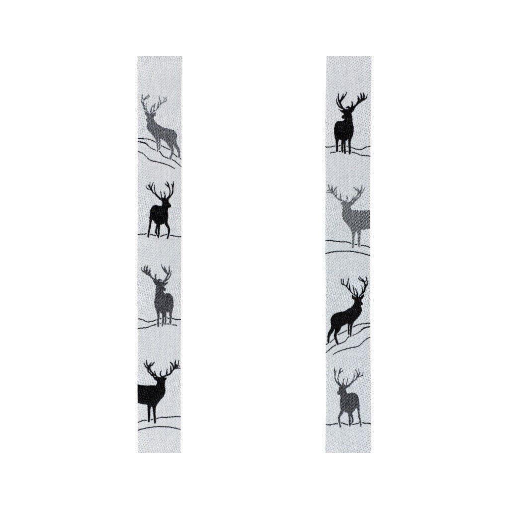 MEYER-MAYOR Geschirrtuch Hirsch Fond weiss