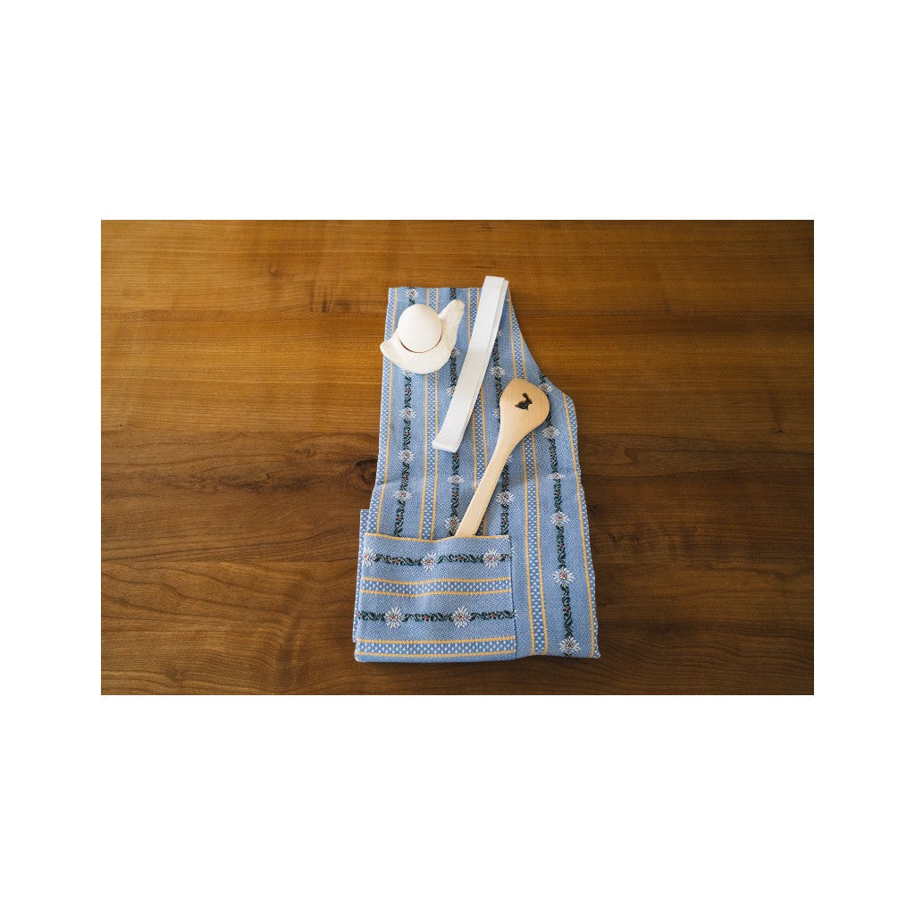 KULTSCHTOFF Latzschürze Edelweiss