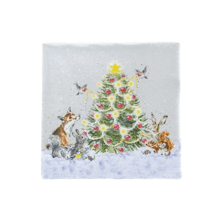 Wrendale Designs Serviette Oh Tannenbaum