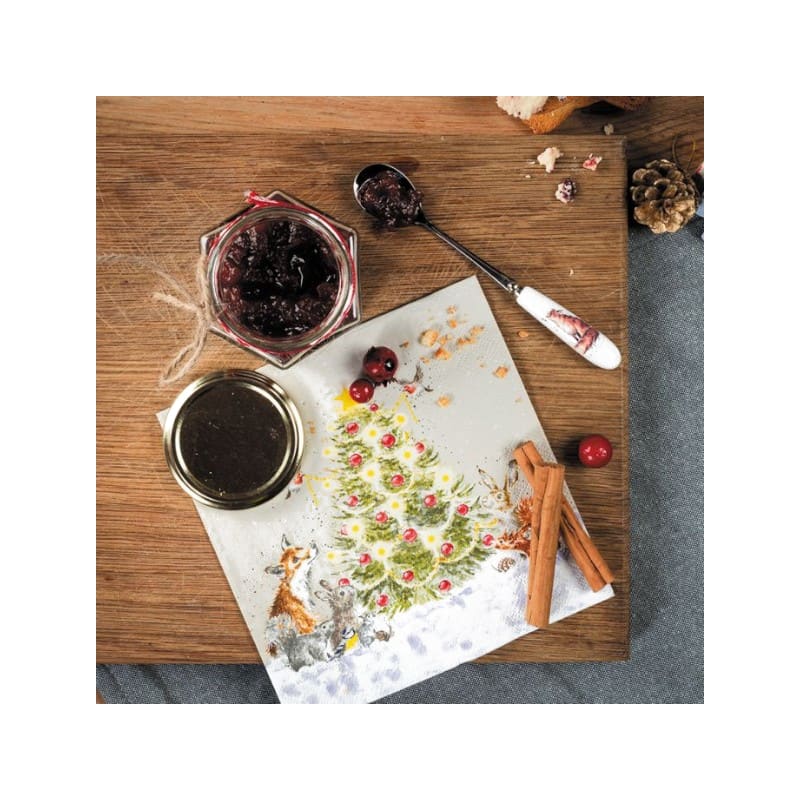 Wrendale Designs Serviette Oh Tannenbaum