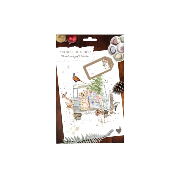 Wrendale Designs Weihnachtssticker