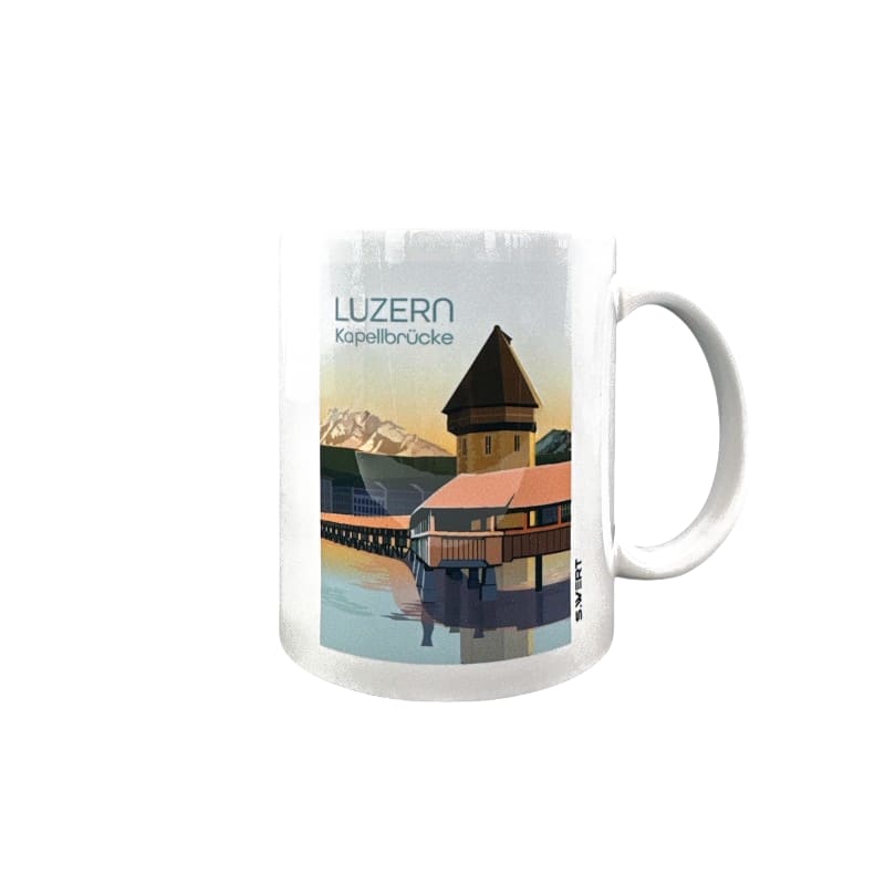 s.wert Tasse Luzern Kapellbrücke