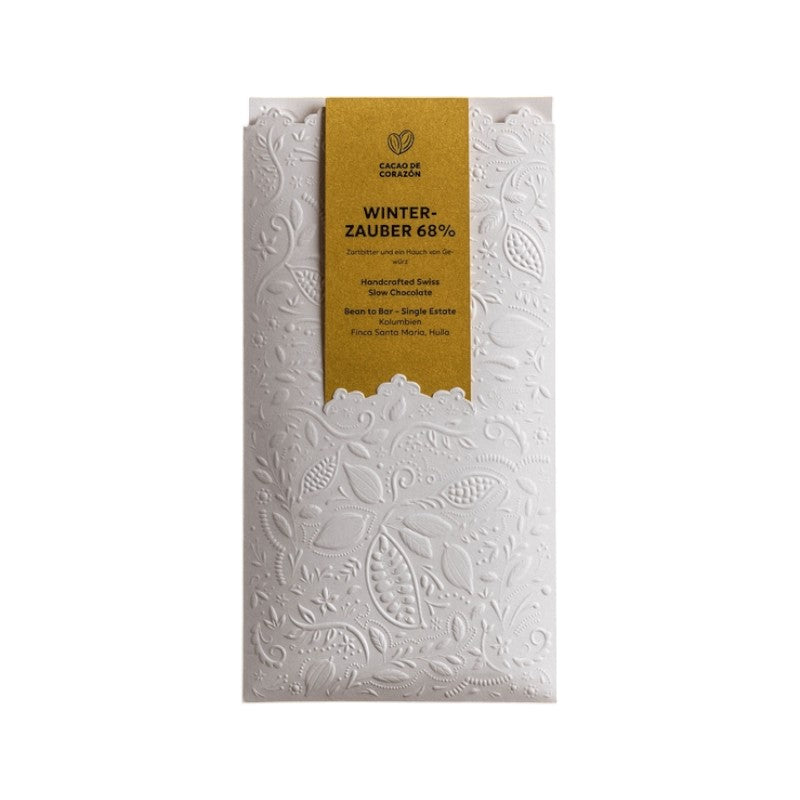 Cacao de Corazon Schokolade WINTER-ZAUBER 68%