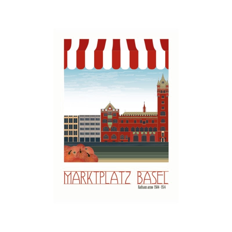 s.wert Sticker A7 Basel Marktplatz