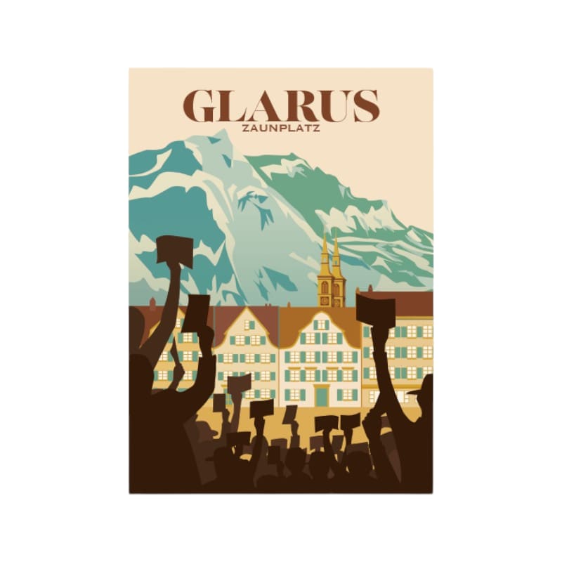 s.wert Sticker Glarus Landsgemeinde Zaunplatz, A7