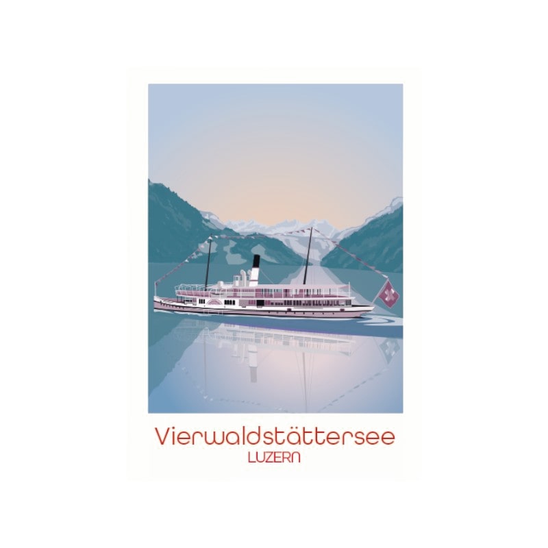 s.wert Sticker A7 Luzern Vierwaldstättersee