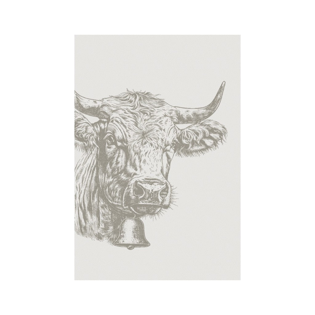 mumix Küchentuch Kuh, Taupe