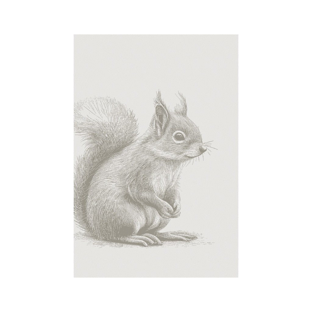 mumix Küchentuch Eichhörnchen, taupe