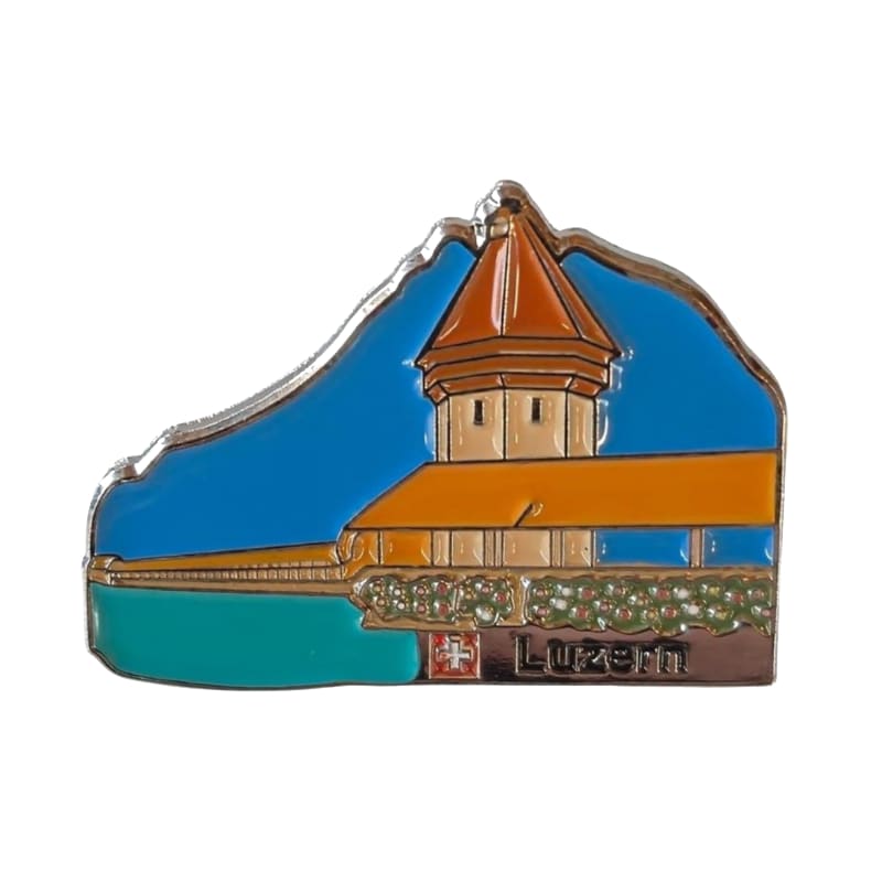 creanorm Pin Kapellbrücke Luzern, 25x18.3mm