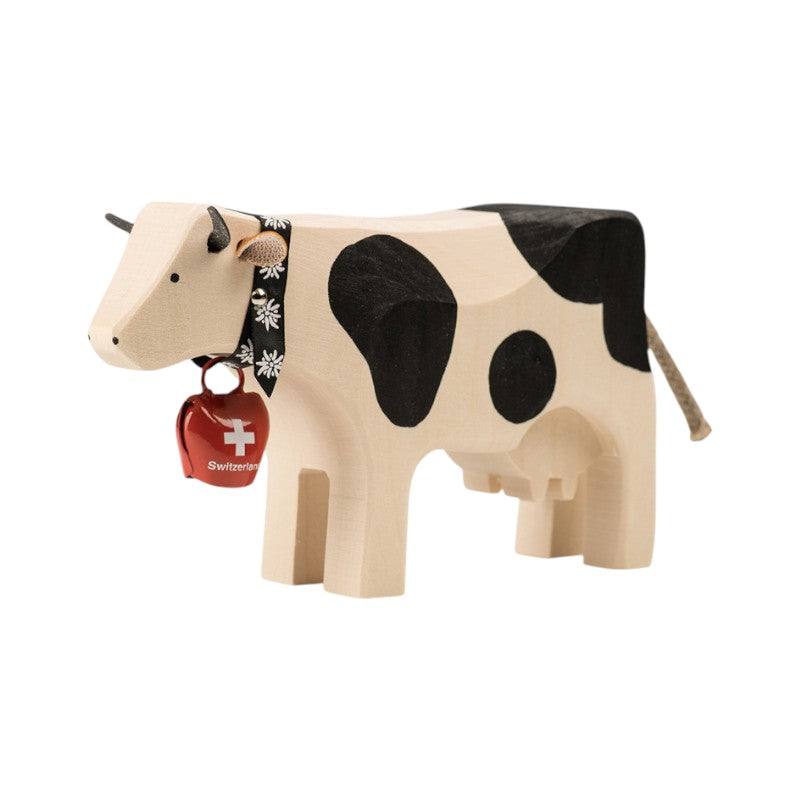 Trauffer Kuh mit Switzerland Glocke