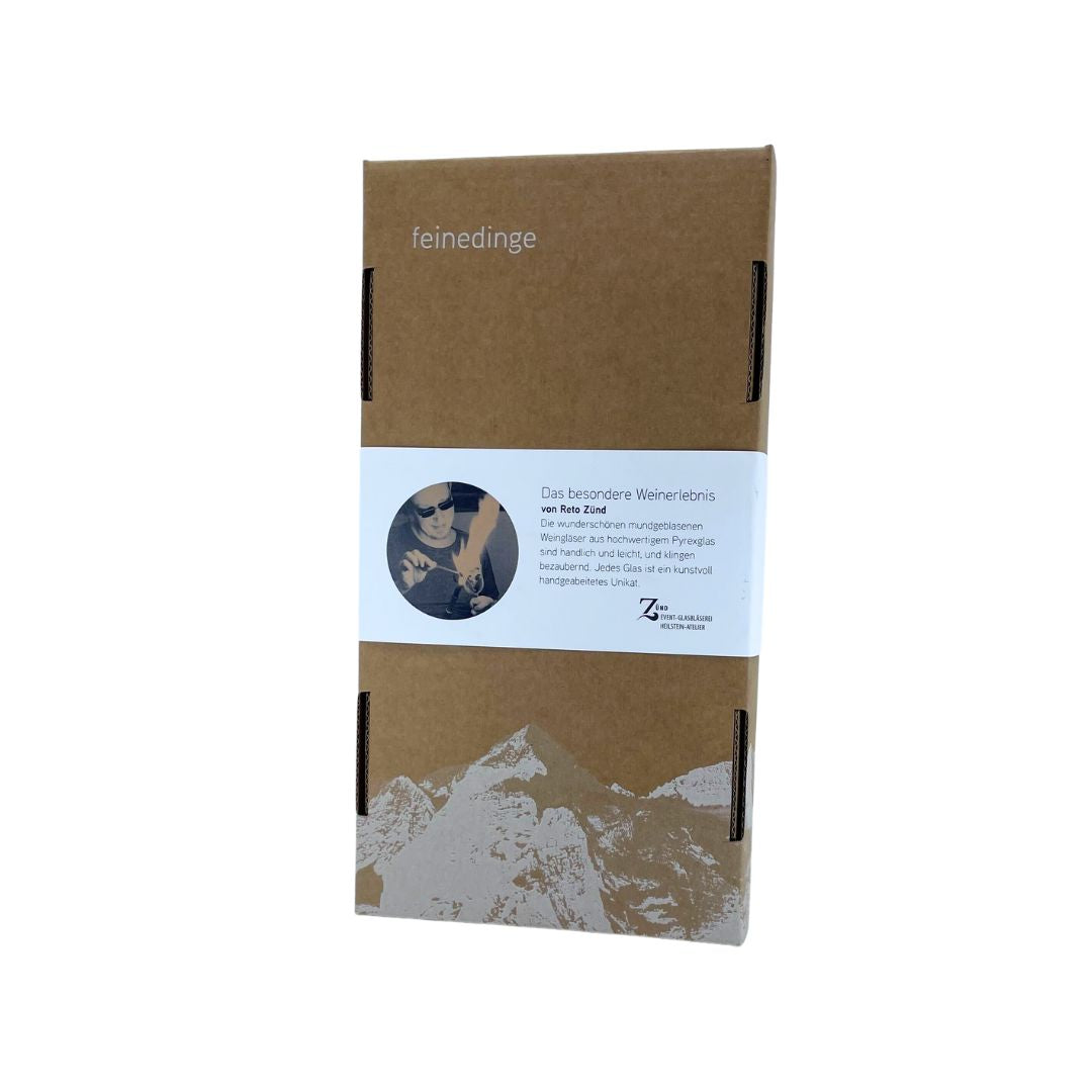 Reto Zünd Weinglas Einzelpackung