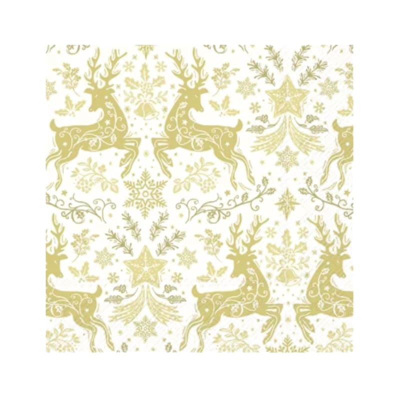 Wimmel Servietten 33x33 cm CHRISTMAS ORNAMENTS