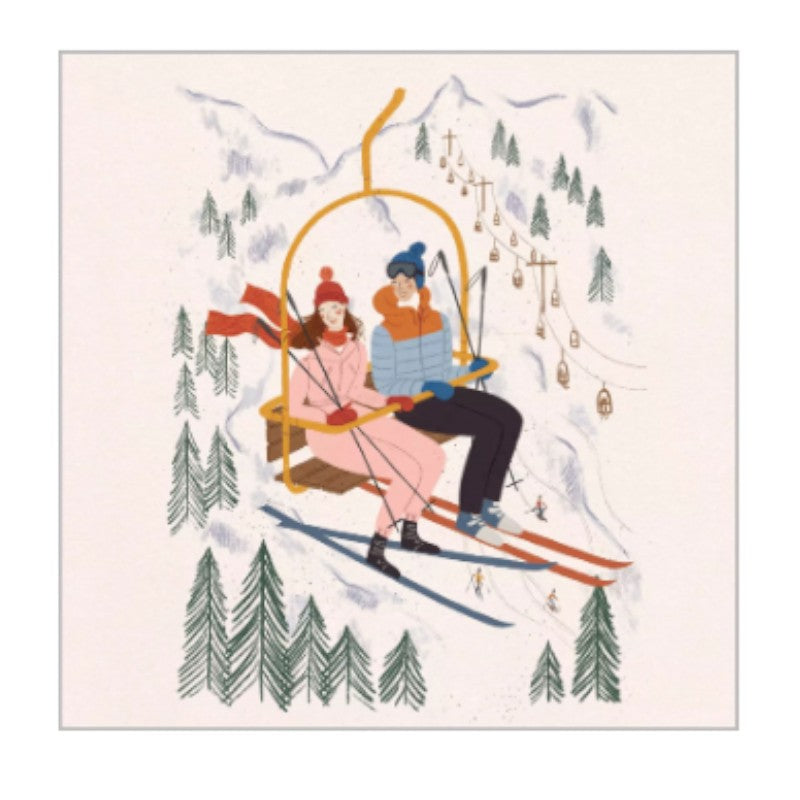 Wimmel Servietten 25x25 cm - Zermatt