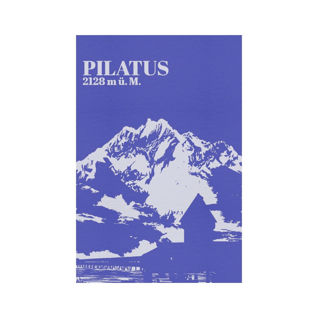 KULTSCHTOFF Berg Küchentuch Pilatus