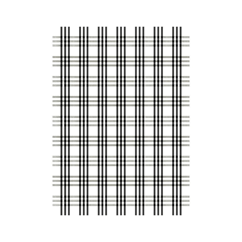 MEYER-MAYOR Geschirrtuch Recycling Karo Gross, schwarz