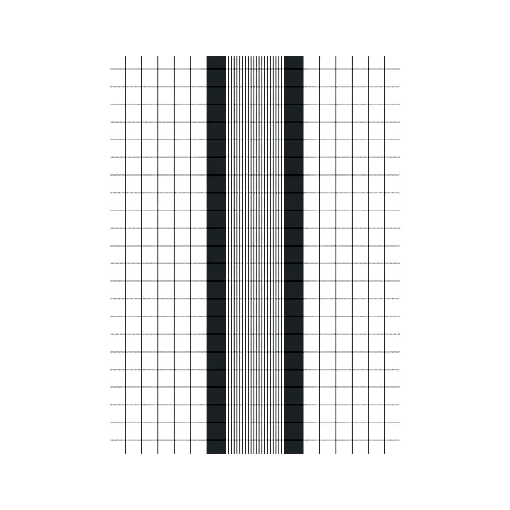 MEYER-MAYOR Geschirrtuch Karo Borde Recycling, schwarz