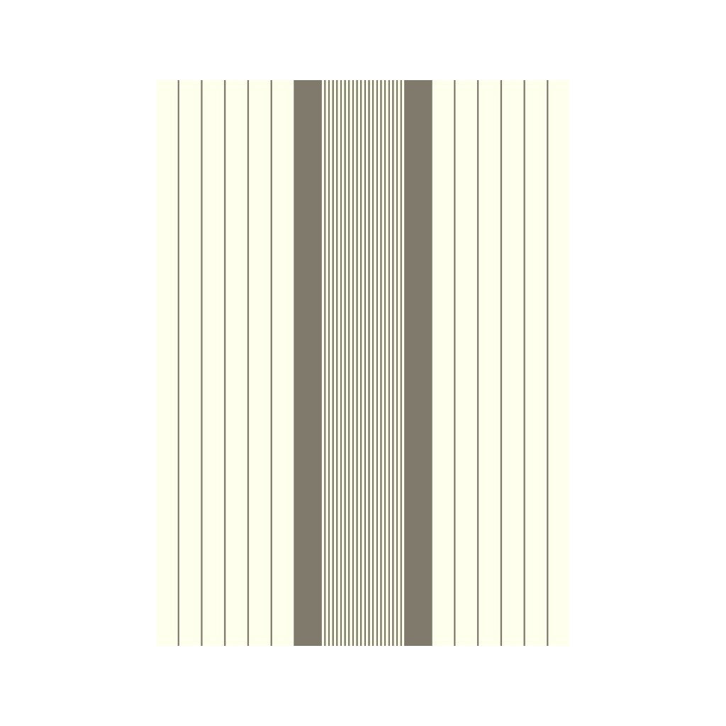 MEYER-MAYOR Geschirrtuch Streifen Mittelborde Reycycling, taupe