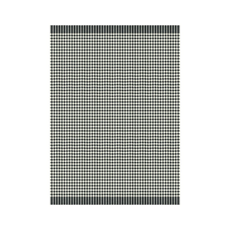 MEYER-MAYOR Geschirrtuch Karo Klein Recycling, schwarz