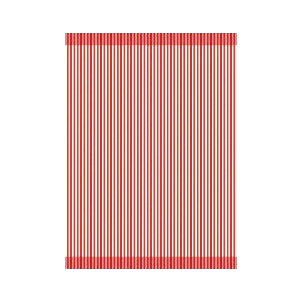 MEYER-MAYOR Geschirrtuch Streifen Schmal Recycling, rot