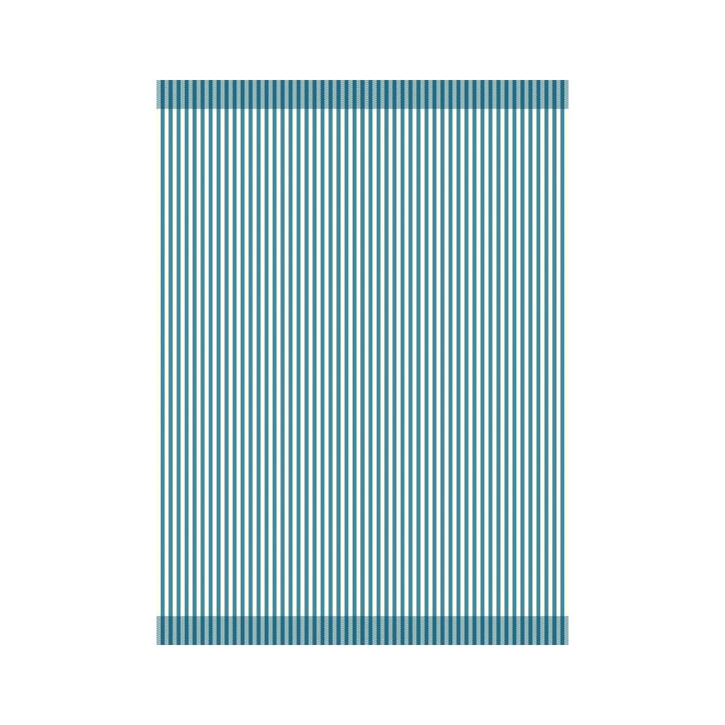MEYER-MAYOR Geschirrtuch Streifen Schmal Recycling, türkis