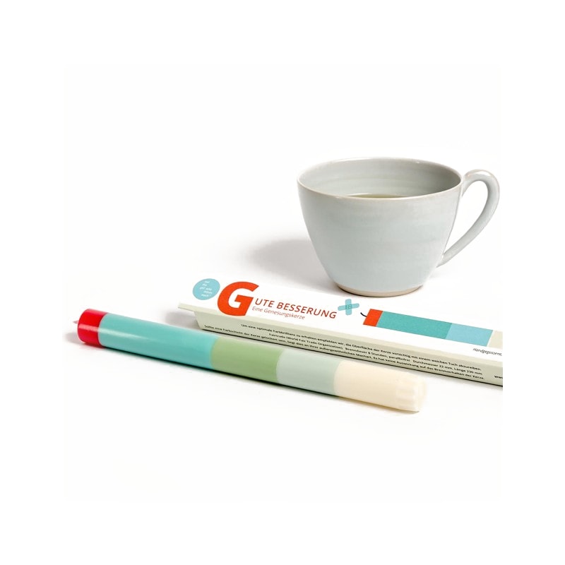 Fidea Design Stabkerze Gute Besserung, ⌀ 2.2 cm
