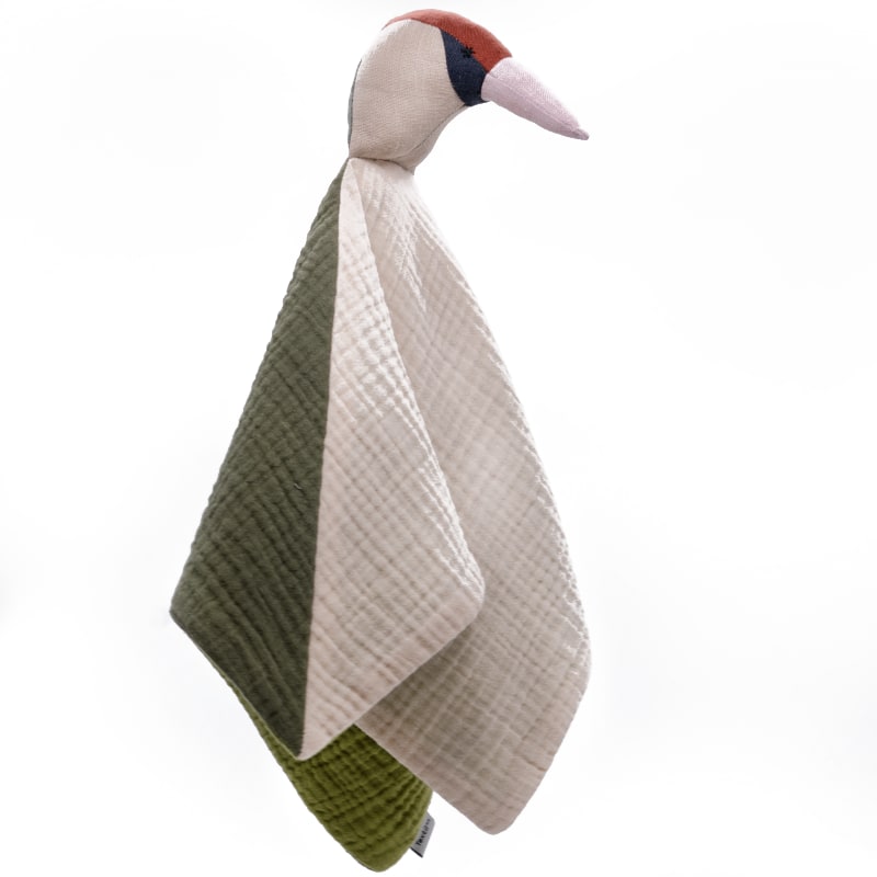 Textilart-Noveos Grünspecht - Schmusetuch