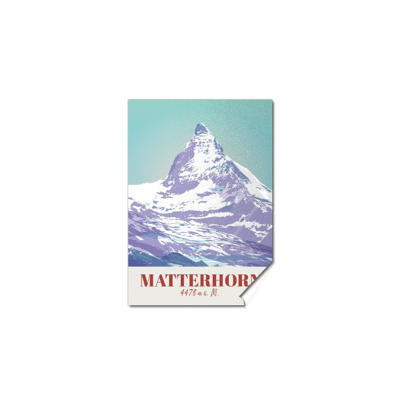 s.wert Sticker Wallis Matterhorn, A7