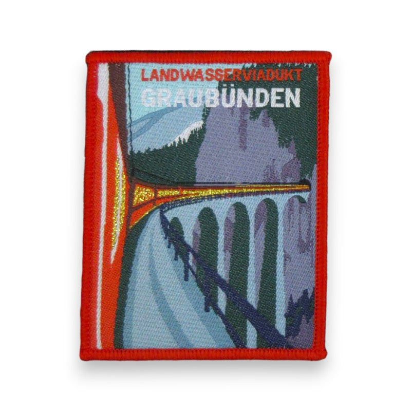 s.wert Patch Graubünden Landwasserviadukt