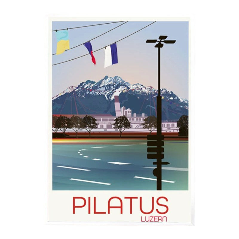 s.wert DIN A3 Poster Luzern Pilatus