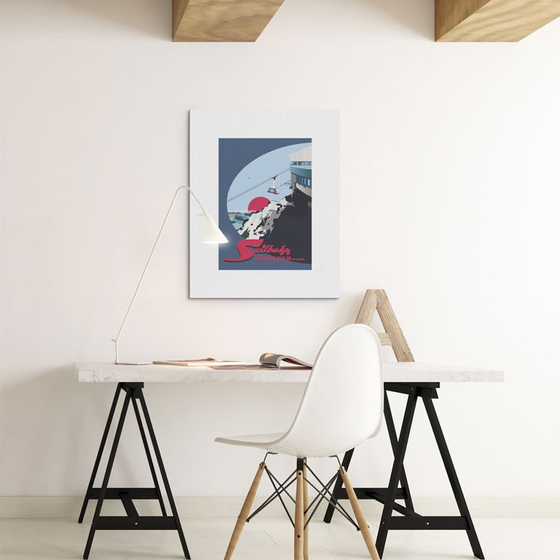 s.wert DIN A3 Poster Luzern Seilbahn Pilatus