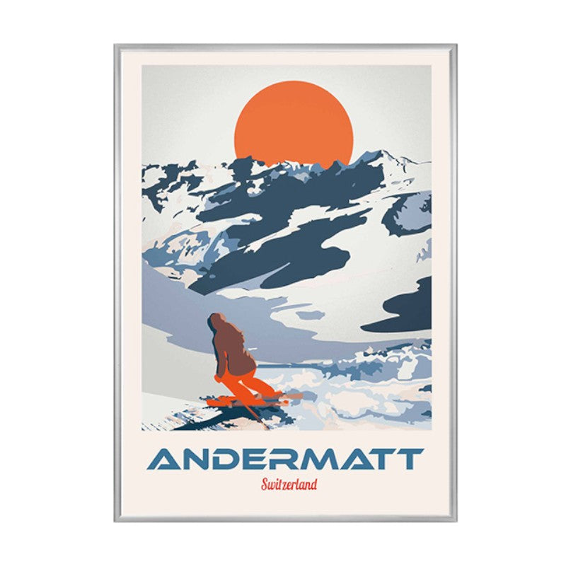 s.wert DIN A3 Poster Uri Andermatt
