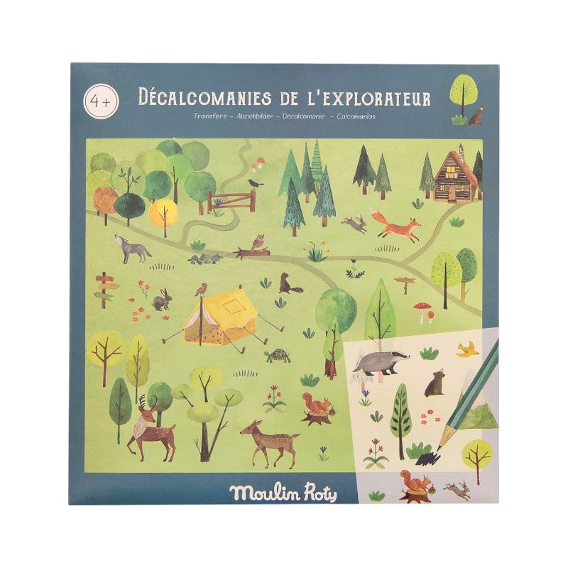 Moulin Roty Rubbelbilder der Forscher