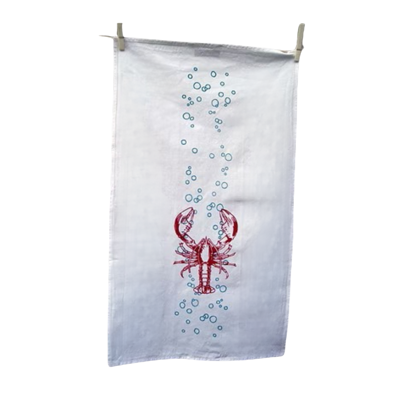 SiebSachen Geschirrtuch Hummer